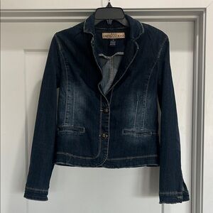 Amethyst Jeans Women's Indigo Denim Blazer M